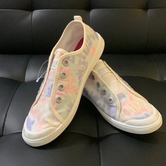 Tie Dye Blow Fish sneakers - Picture 1 of 7